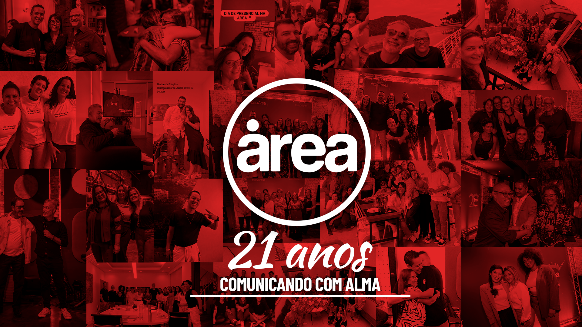 Tudo começa com uma boa conversa, daquelas que aproximam e fazem sentido. É assim que a Área Comunicação vem construindo sua história há 21 anos.